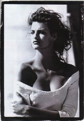 Смотреть большую фотографию. "Линда. Лос-Анджелес'. Фото: Питер Линдберг Peter Lindbergh. Съемка для журнала "Vogue". США (1988). Процитировано по журналу Photographies Magazine. # 12. Аpril 1989