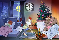 ОТКРЫТКА: С Новым Годом и Рождеством 2004!